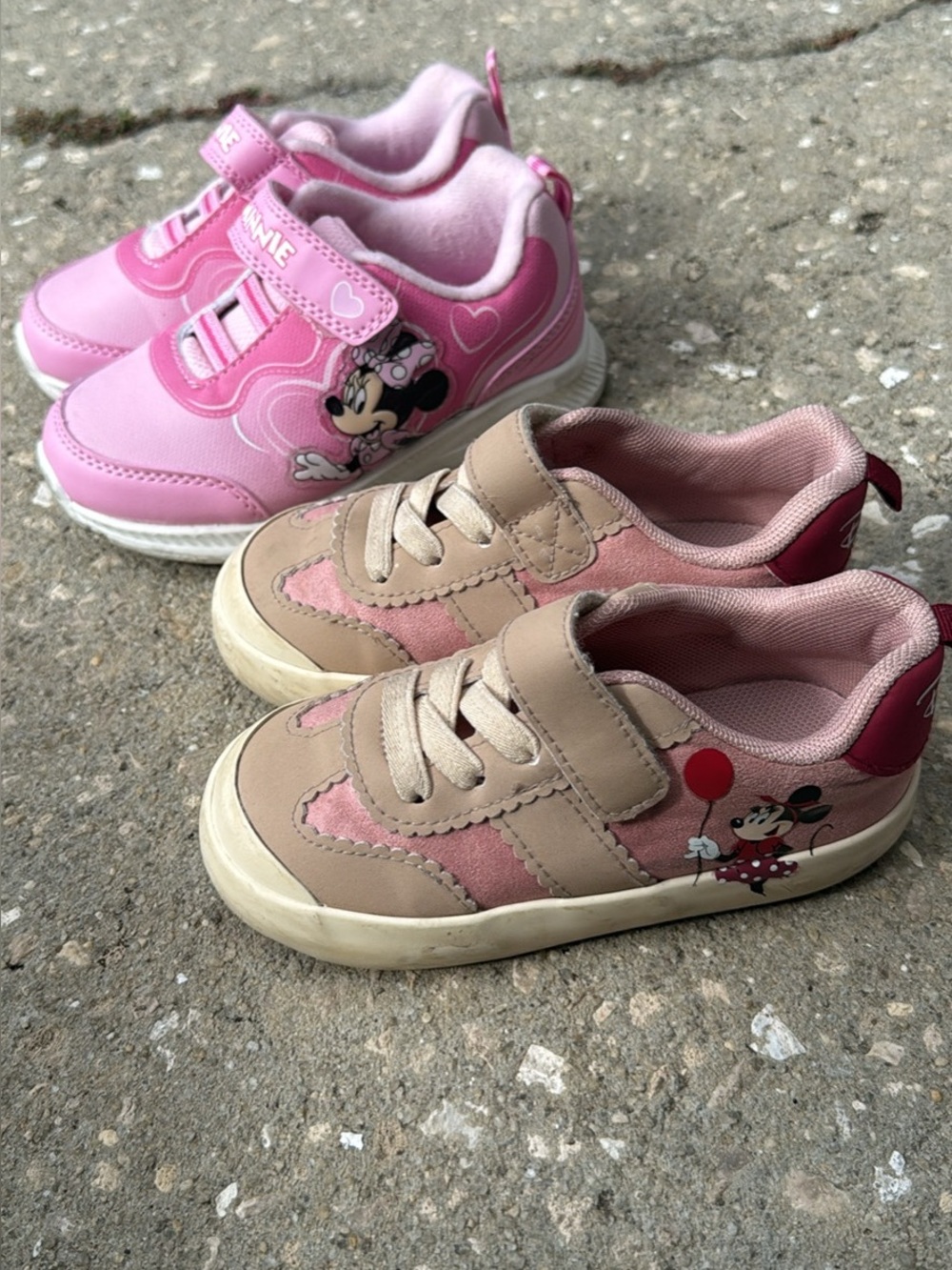 Minnie Mouse Shoes (2 pairs)